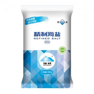 海跃精制海盐400g