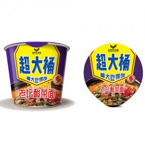 金紫阳老坛酸菜面桶装