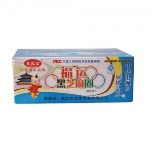 美真富福运黑芝麻圈