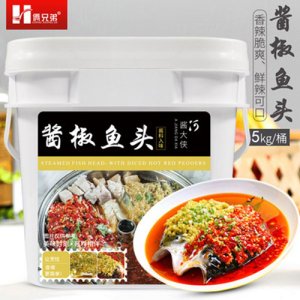 俩兄弟酱椒鱼头酱料5kg