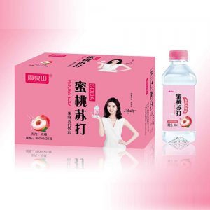 雨泉山蜜桃苏打水350mlX24