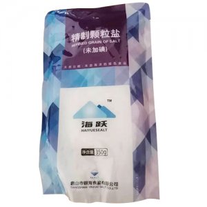 海跃精制颗粒盐未加碘350g