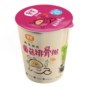 星菜菌菇排骨粥35g
