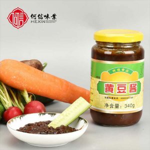 何信黄豆酱340g