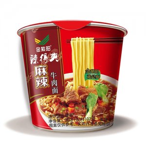 金紫阳麻辣牛肉面107g