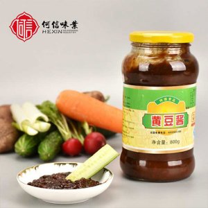 何信黄豆酱800g