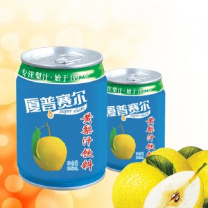 厦普赛尔246ml黄梨汁饮料