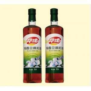 华建诚鑫纯香亚麻籽油1L