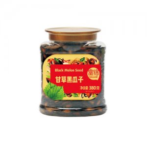 富锦甘草黑瓜子380克