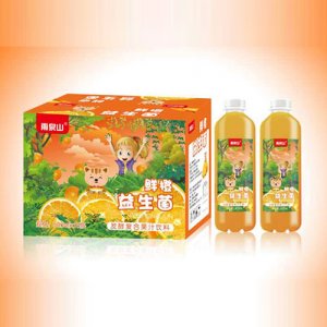 雨泉山鲜橙益生菌果汁饮料500mlX15