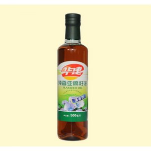 华建诚鑫纯香亚麻籽油500ml