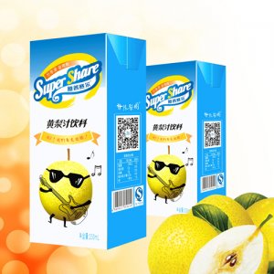 厦普赛尔250mL纸盒黄梨汁饮料