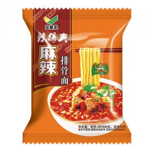 金紫阳麻辣排骨面99g