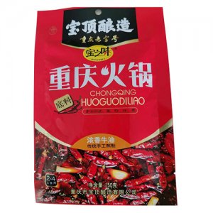 宝之味重庆浓香牛油火锅底料150g