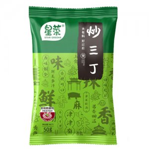 星菜炒三丁50g