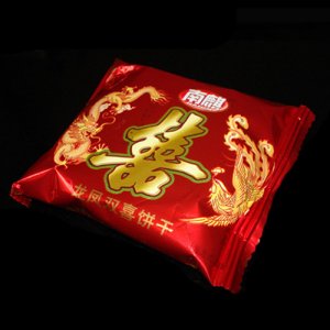 南麒龙凤双喜饼干