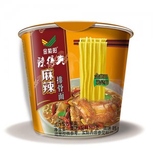 金紫阳麻辣排骨面107g