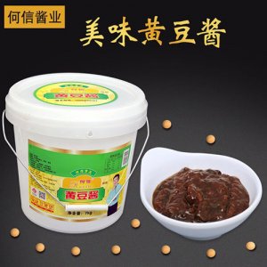 何信美味黄豆酱7kg