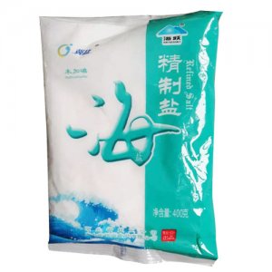 海跃精制盐400g