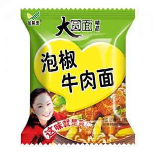 金紫阳泡椒牛肉面115g