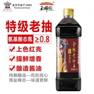 金标老抽王酿造酱油1.3L
