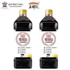 玉锦园零添加味极鲜酱油1L