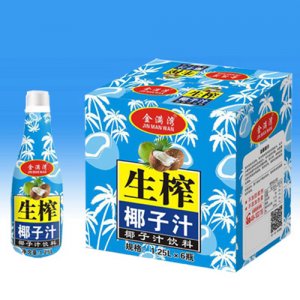送福来金满湾生榨椰子汁1.25LX6