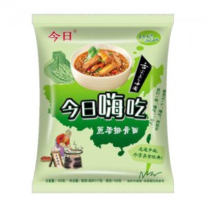 今日嗨吃葱香排骨面120g