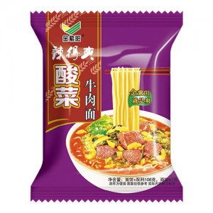 金紫阳酸菜牛肉面106g