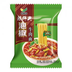 金紫阳泡椒牛肉面99g