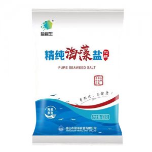 盐宜生精纯海藻盐加碘400g