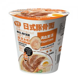 星菜冻干面日式豚骨拉面70g