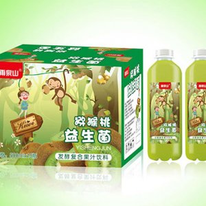 雨泉山猕猴桃益生菌果汁饮料500mlX15件