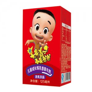 大头儿子小头爸爸儿童成长炼乳香草牛奶利乐装125ml