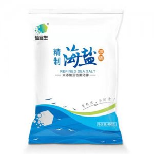 盐宜生精制海盐加碘400g