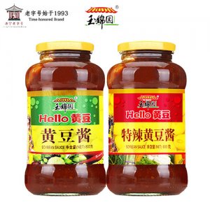玉锦园特辣黄豆酱800g
