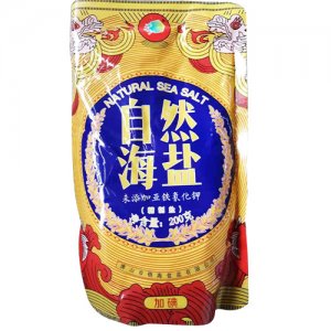 海跃自然海盐200g
