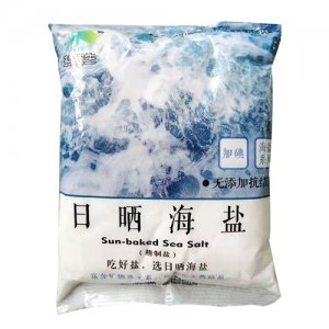 盐宜生日晒海盐500g