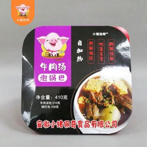 小猪挂帅牛肉汤泡锅巴410g