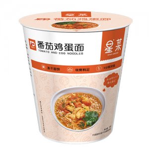 星菜番茄鸡蛋面70g