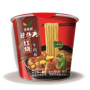 金紫阳红烧牛肉面107g