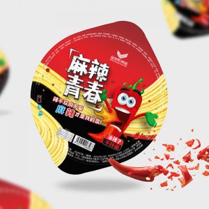 金紫阳油辣子干拌面盒装