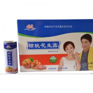 澳然核桃花生露240ml