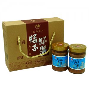 208g×2四海即食原味虾箱