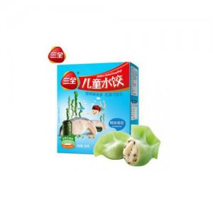 三全儿童水饺鳕鱼海苔300g