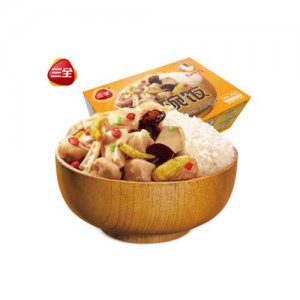 三全自加热米饭野山椒滑鸡饭375g
