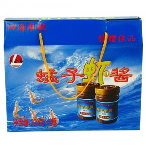 220g×2四海双瓶虾箱礼盒