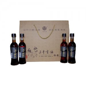 三丰黑芝麻油礼盒装
