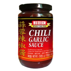 鲜厨蒜蓉辣椒酱350克