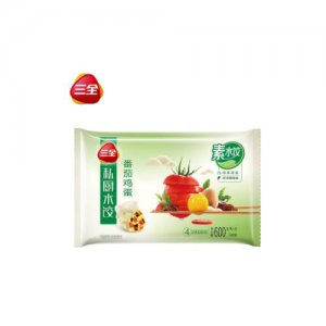 三全私厨素水饺番茄鸡蛋600g